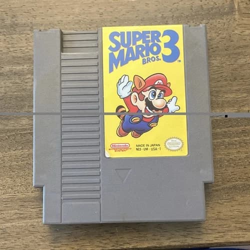Nintendo Super Mario Bros. 3 NES Platformer Game NTSC-U/C