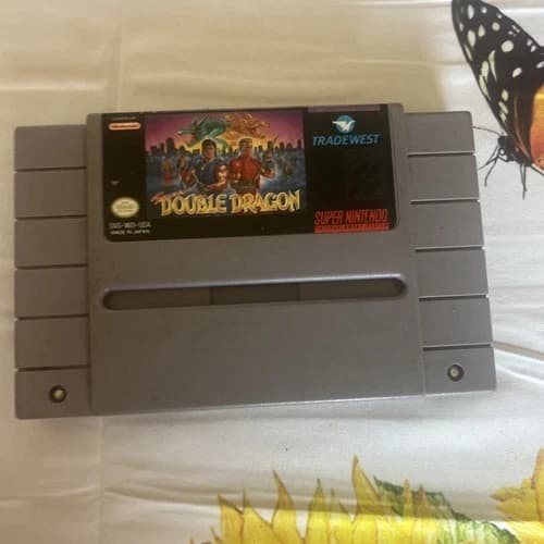 Super Double Dragon (Super Nintendo SNES) CARTRIDGE ONLY Tested And working