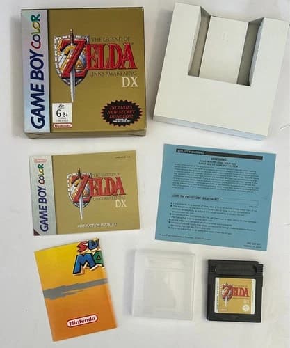 The Legend of Zelda Link's Awakening DX - Game Boy and Color - Complete in box