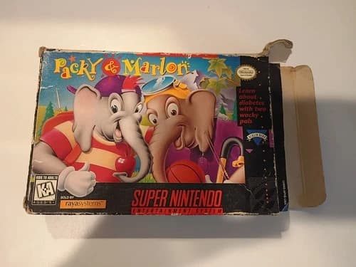 Packy And Marlon 1994 SNES