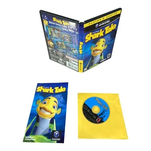 Nintendo GameCube NGC CIB COMPLETE TESTED DreamWorks' Shark Tale PC