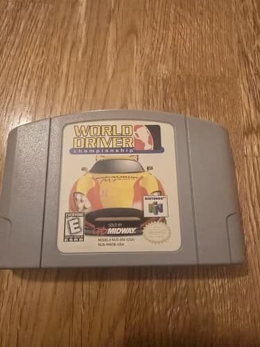 World Driver: Championship (Nintendo 64, 1999) -Authentic N64 (Tested)