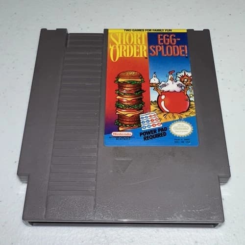 Short Order/Eggsplode (Nintendo NES) Authentic Cleaned Pins