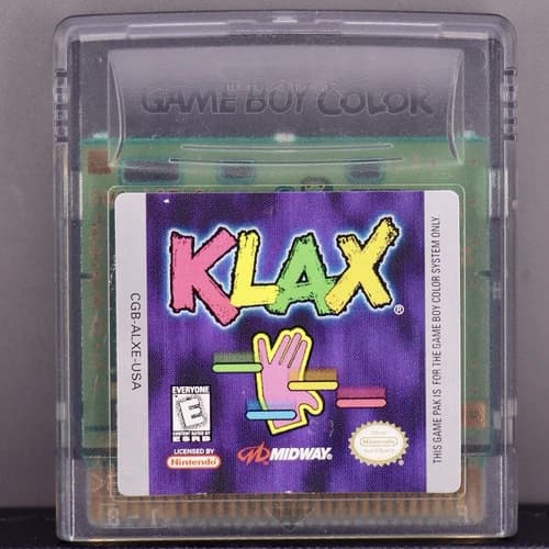 Klax (Game Boy Color, 1999) - It’s the ’90s and There’s Time for TILES!