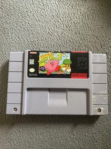Kirby's Dream Land 3 (Super Nintendo SNES, 1997) Cart Cartridge Only Authentic