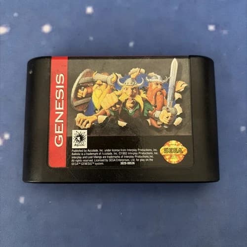 Lost Vikings (Sega Genesis, 1992) Cartridge Only