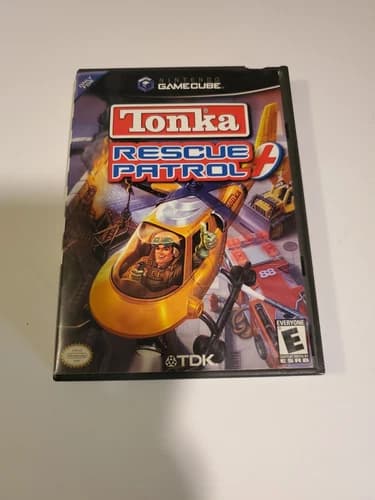 Tonka Rescue Patrol (Nintendo GameCube, 2003) ☆ Complete ☆ Reg Card ☆