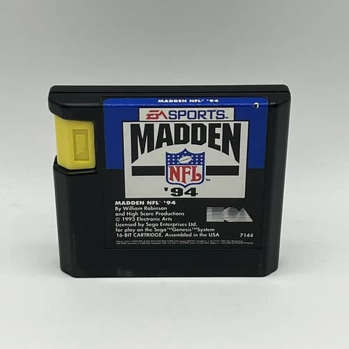 Sega Genesis Madden NFL ‘94 Authentic Tested & Working Official Cartridge 1993