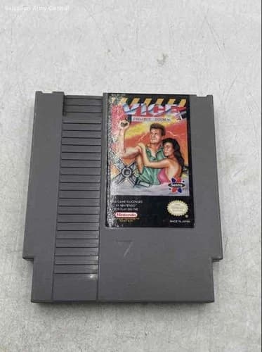 Vintage Nintendo Entertainment System Vice: Project Doom Video Game Cartridge
