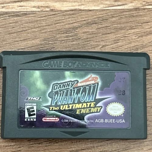GBA Danny Phantom: The Ultimate Enemy Nintendo Game Boy Advance Authentic Works