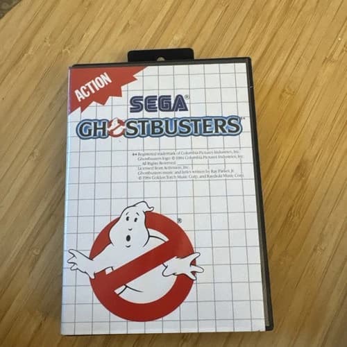 Ghostbusters Sega Master System