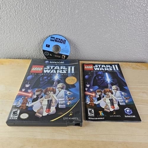 LEGO Star Wars II: The Original Trilogy (Nintendo GameCube, 2006) CIB