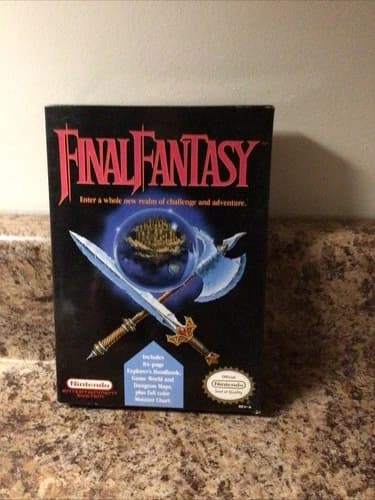 Final Fantasy (Nintendo NES) Complete in Box CIB
