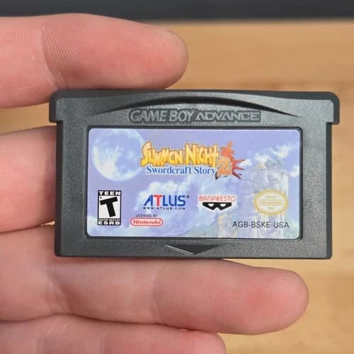 Summon Night: Swordcraft Story 2 Nintendo Game Boy Advance- AUTHENTIC CARTRIDGE!
