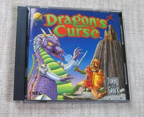 Dragon's Curse TurboGrafx-16 Complete In Case