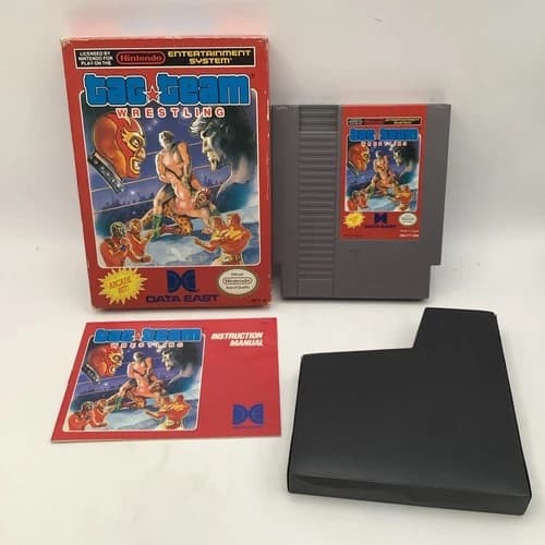 Tag Team Wrestling - Nintendo NES - Complete In Box CIB