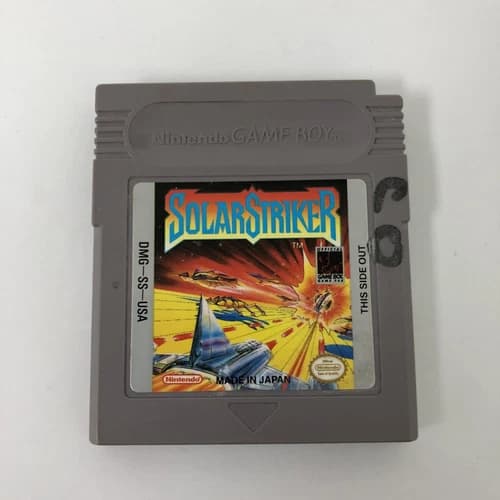 SolarStriker (Nintendo Game Boy, 1990) Tested Cart only
