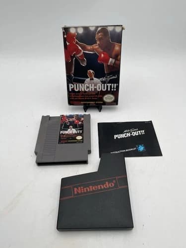 Mike Tyson's Punch-Out NES (Nintendo Entertainment System, 1987) CIB Authentic