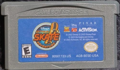 Disney Extreme Skate Adventure GBA (Gameboy Advance 2003)Cartridge Only - TESTED