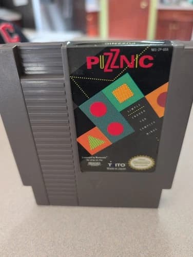 Nintendo Entertainment System NES Puzznic Tested Combine Shipping