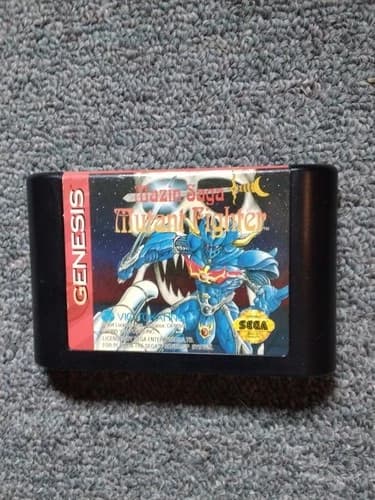 Mazin Saga: Mutant Fighter Sega Genesis Authentic