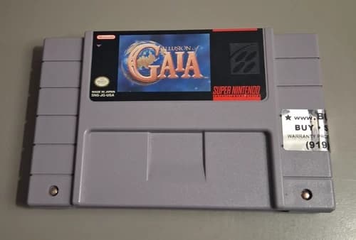 Illusion of Gaia (Super Nintendo Entertainment System) *Cartridge Only* TESTED