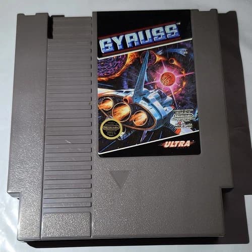 Ultra Games Gyruss Nintendo Entertainment System NES Game Cartridge