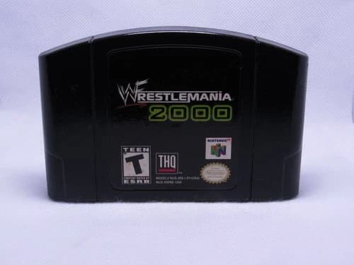 WWF Wrestlemania 2000 Nintendo 64 N64 Video Game Wrestling Sports