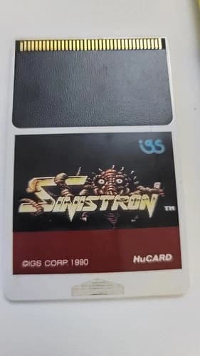 *GAME ONLY* Sinistron Game for Turbo Grafx -16 *Works Great* *GAME ONLY*