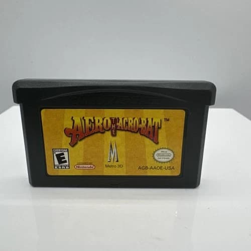 Aero the Acrobat (Nintendo Game Boy Advance, 2002) GBA Game Only