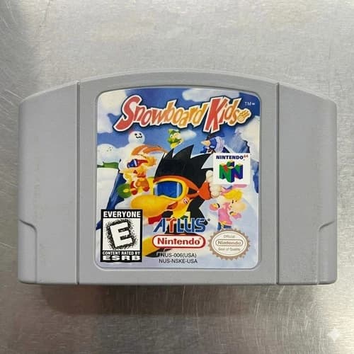 Snowboard Kids N64 – Classic Nintendo 64 Winter Sports Adventure Game Cartridge