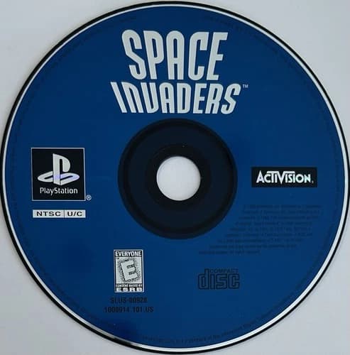 Space Invaders (Sony PlayStation 1, PS1) DISC ONLY | NO TRACKING | M142