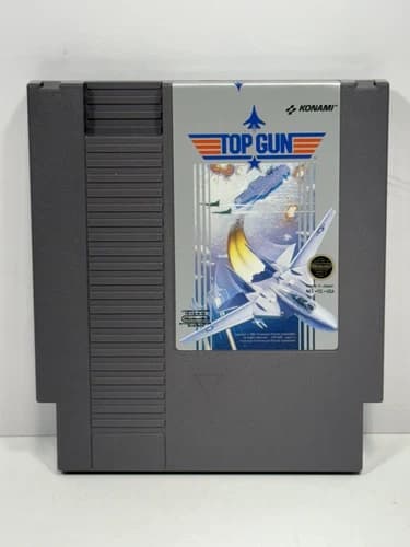 Top Gun (Nintendo Entertainment System, 1987) NES.