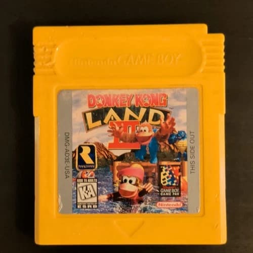 Donkey Kong Land III Nintendo Game Boy Nintendo Platformer KA NTSC-U/C Game Pak