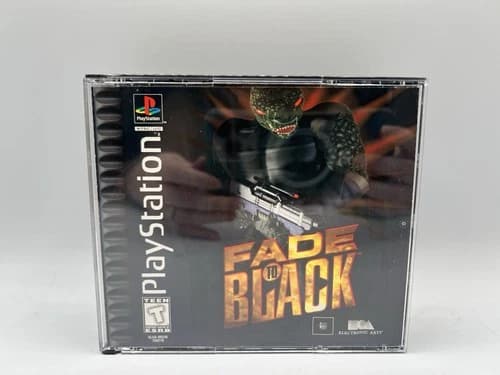 Fade to Black PS1 PlayStation 1 Complete CIB