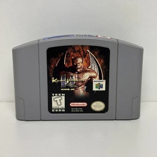 Killer Instinct Gold (Nintendo 64, N64 1996) Authentic Cartridge Only - Tested