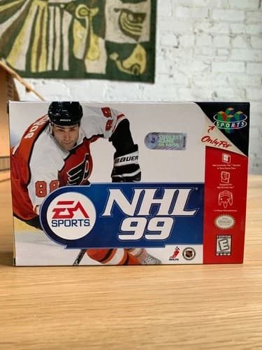 NHL 99 Nintendo 64 N64 Authentic CIB Complete