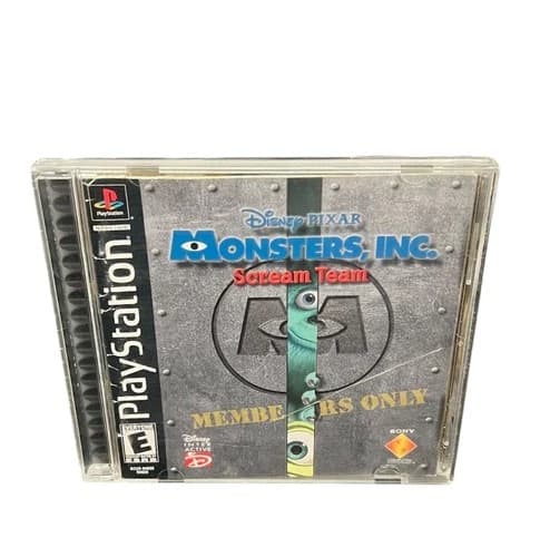 Monsters, Inc.: Scream Team (PlayStation 1, PS1, 2001) Complete, Tested