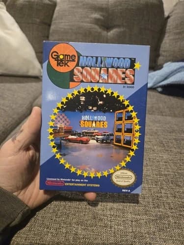 HOLLYWOOD SQUARES NINTENDO NES -CIB-VERY NICE