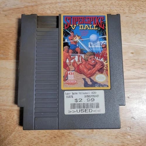 Super Spike V'Ball Nintendo Entertainment System, 1990 NES - Tested