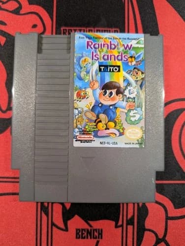 Rainbow Islands (Nintendo Entertainment System, 1991) - Loose Cartridge Only