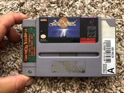 ActRaiser (Super Nintendo Entertainment System, 1991) Authentic Snes Cart Only