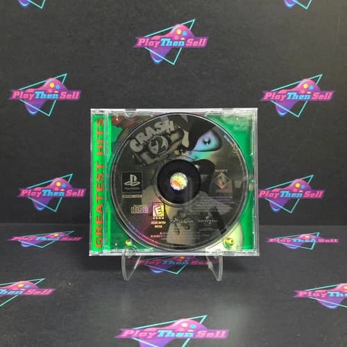 Crash Bandicoot 2 Cortex Strikes Back PS1 PlayStation 1 GH - Very Good - 1 Year
