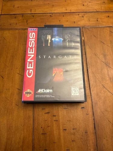 Stargate Sega Genesis Game CIB Complete w/ Manual – Acclaim