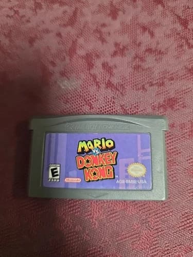 Mario vs. Donkey Kong - Nintendo Game Boy Advance GBA - Cartridge Only - Tested