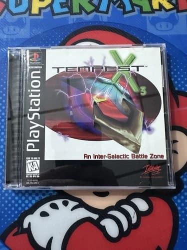 Sony PlayStation 1 Tempest X3 1996 Complete Game, Tested