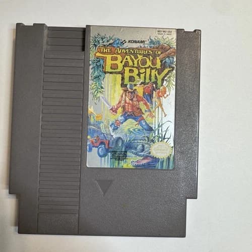 The Adventures of Bayou Billy Cartridge Only - Nintendo NES - Tested & WORKS