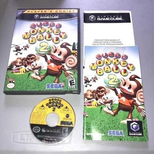 Super Monkey Ball 2 (Nintendo GameCube, 2002) | CIB Tested & Working