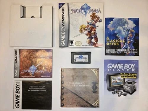 CIB - Sword Of Mana (Game Boy Advance) *Authentic, Tested, See Pics*