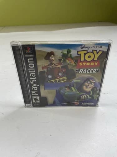Toy Story Racer (Sony PlayStation 1, 2001) Complete Black Label Tested & Working